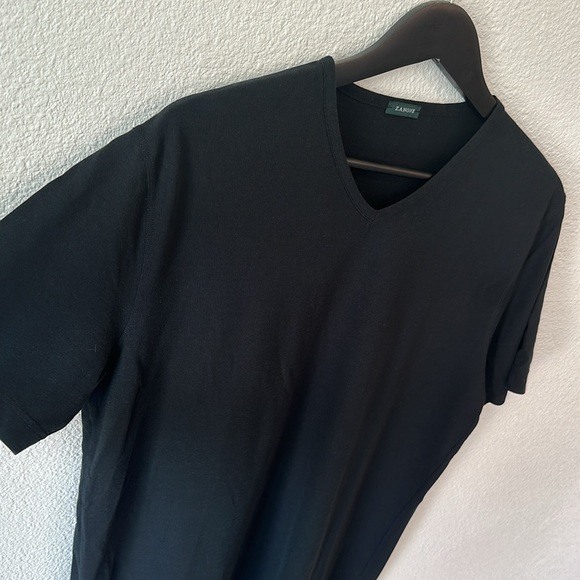 Men’s Zanone Cotton Tee - Picture 3 of 6